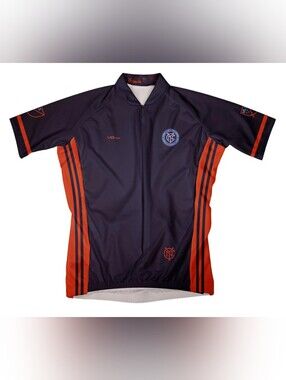 NWT, VOmax Men's MLS Short Sleeve Secondary New York City FC Cycling Jersey